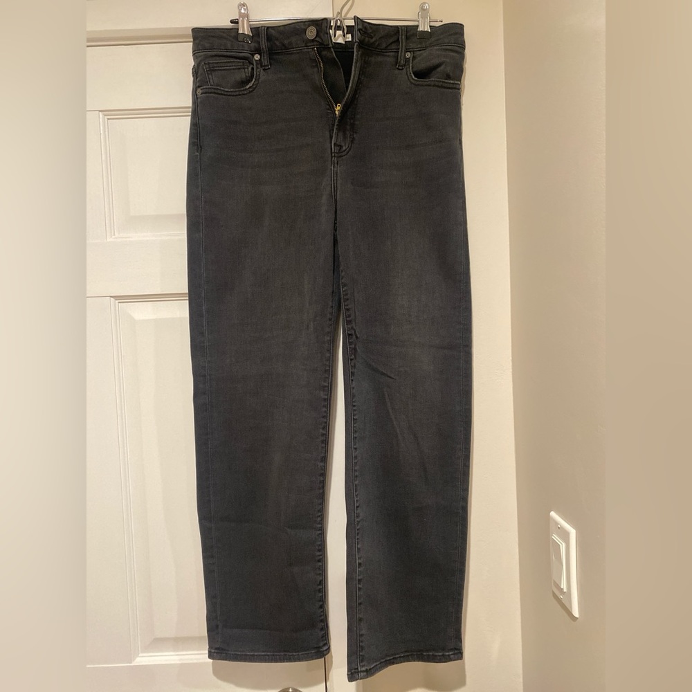 Hidden Tracey Cropped Straight Jean in black